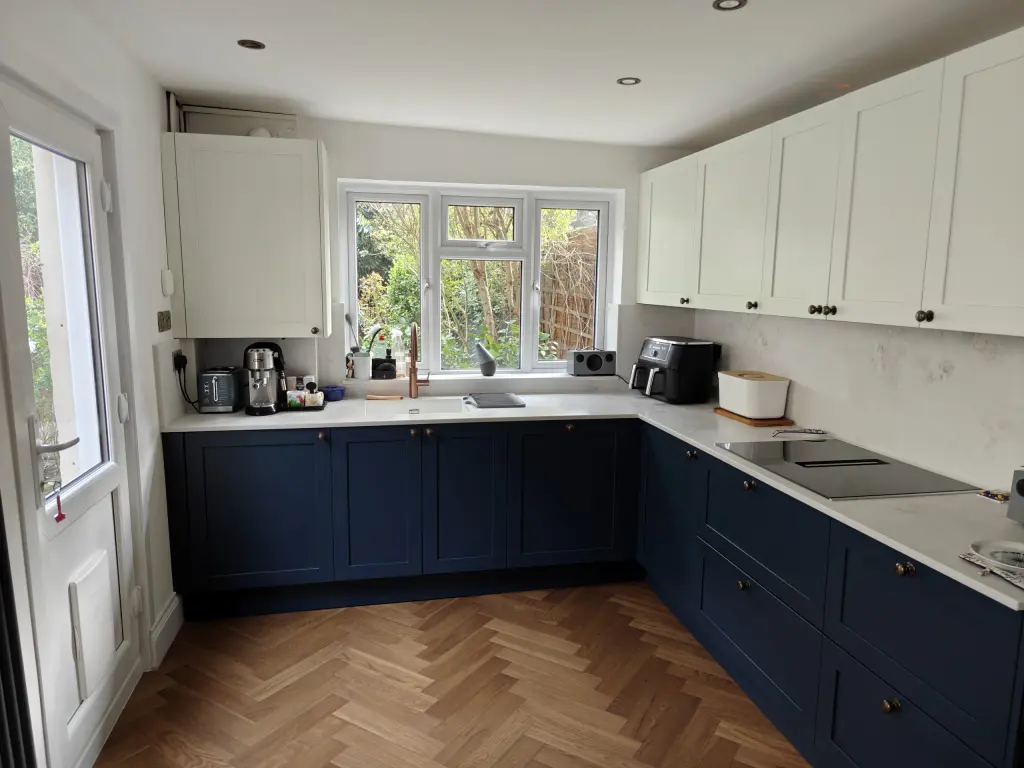 Caledonia shaker kitchen by Victoria Kitchens, Greenwich, SE London