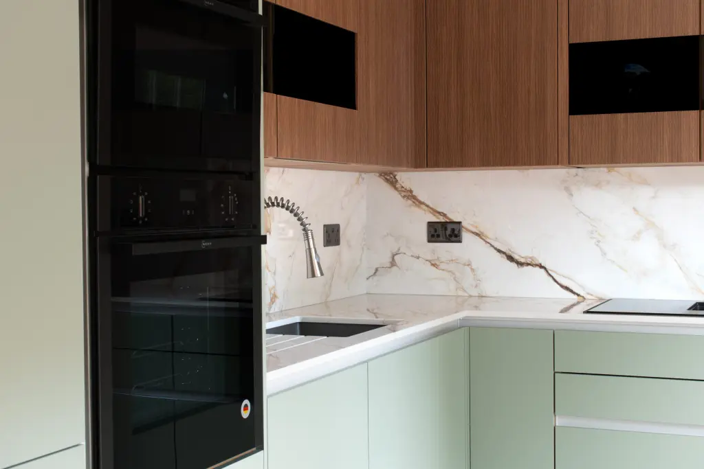 Victoria Kitchens own range handleless kitchen installation, SE London